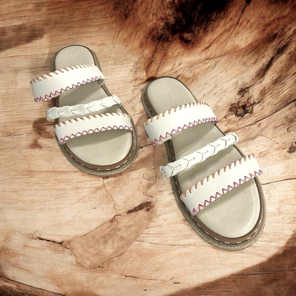 Splendid Women's Caia
Sandal Ivory Size 9